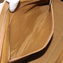 Salvatore Ferragamo Gancini Tote Bag Canvas Brown Auth 175554-22