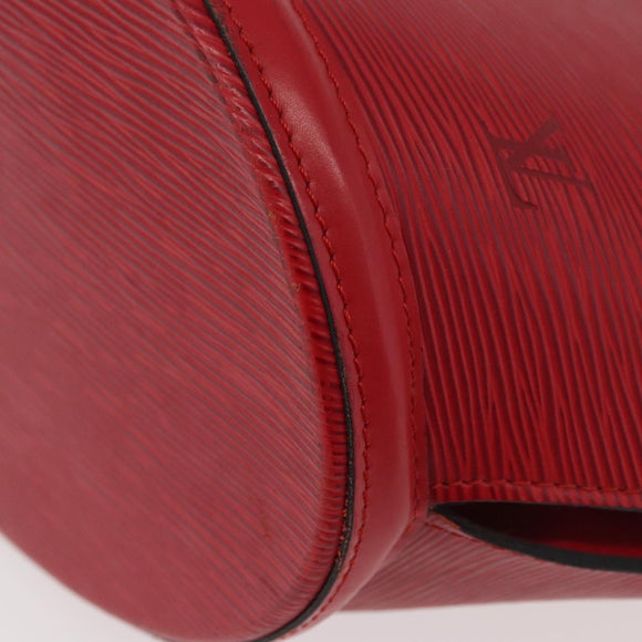 LOUIS VUITTON Epi Saint Jacques Shopping Shoulder Bag Red M52277 LV Auth 175555