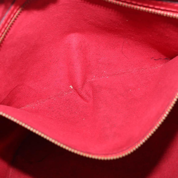 LOUIS VUITTON Epi Saint Jacques Shopping Shoulder Bag Red M52277 LV Auth 175555