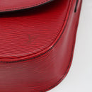 LOUIS VUITTON Epi Saint Cloud GM Shoulder Bag Red M52197 LV Auth 175557A-10