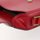 LOUIS VUITTON Epi Saint Cloud GM Shoulder Bag Red M52197 LV Auth 175557A-16