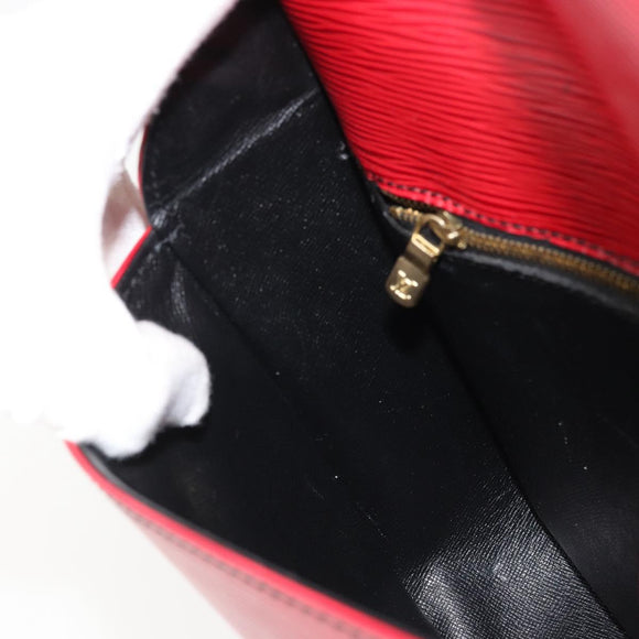 LOUIS VUITTON Epi Saint Cloud GM Shoulder Bag Red M52197 LV Auth 175557A