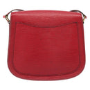 LOUIS VUITTON Epi Saint Cloud GM Shoulder Bag Red M52197 LV Auth 175557A-3