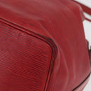 LOUIS VUITTON Epi Petit Noe Shoulder Bag Red M44107 LV Auth 175562-14