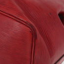 LOUIS VUITTON Epi Petit Noe Shoulder Bag Red M44107 LV Auth 175562-16