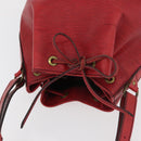 LOUIS VUITTON Epi Petit Noe Shoulder Bag Red M44107 LV Auth 175562-6