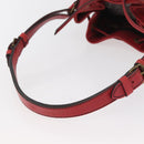 LOUIS VUITTON Epi Petit Noe Shoulder Bag Red M44107 LV Auth 175562-7