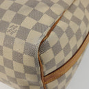 LOUIS VUITTON Damier Azur Speedy Bandouliere 25 Hand Bag N41000 LV Auth 175563-15