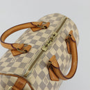 LOUIS VUITTON Damier Azur Speedy Bandouliere 25 Hand Bag N41000 LV Auth 175563-6