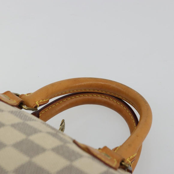 LOUIS VUITTON Damier Azur Speedy Bandouliere 25 Hand Bag N41000 LV Auth 175563