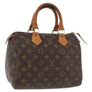 LOUIS VUITTON Monogram Speedy 25 Hand Bag M41528 LV Auth 175567A-1