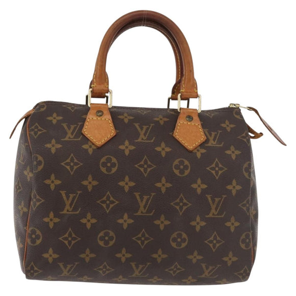 LOUIS VUITTON Monogram Speedy 25 Hand Bag M41528 LV Auth 175567A