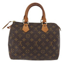 LOUIS VUITTON Monogram Speedy 25 Hand Bag M41528 LV Auth 175567A-2