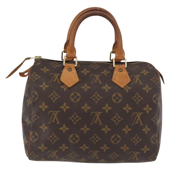 LOUIS VUITTON Monogram Speedy 25 Hand Bag M41528 LV Auth 175567A