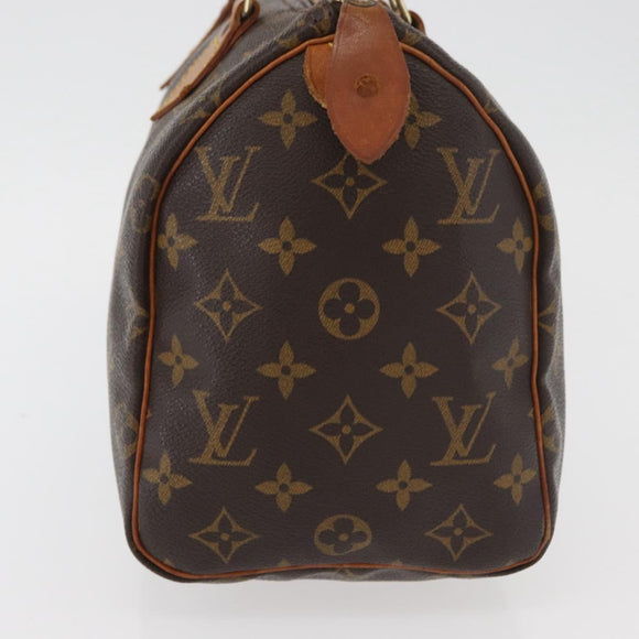 LOUIS VUITTON Monogram Speedy 25 Hand Bag M41528 LV Auth 175567A