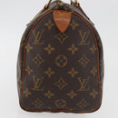 LOUIS VUITTON Monogram Speedy 25 Hand Bag M41528 LV Auth 175567A-4