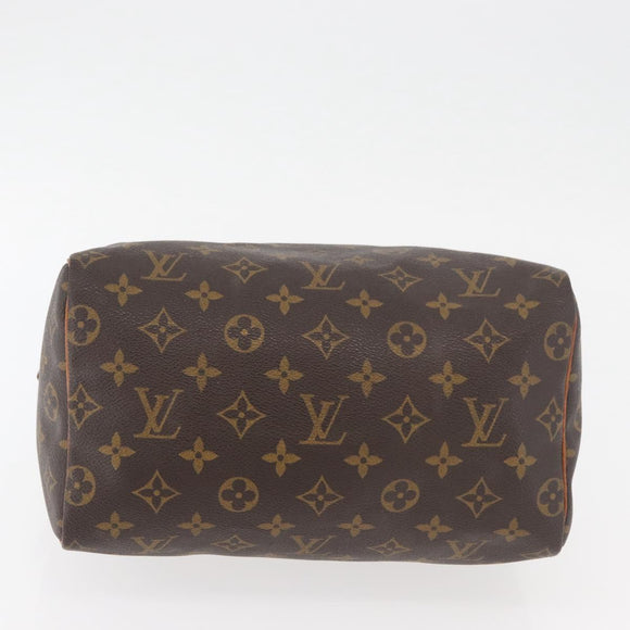 LOUIS VUITTON Monogram Speedy 25 Hand Bag M41528 LV Auth 175567A