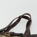 GUCCI GG Canvas Tote Bag Beige Silver 107756 Auth 175569-8