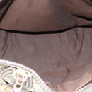 GUCCI GG Crystal Tote Bag Coated Canvas Beige Gold 223963 Auth 175582-15