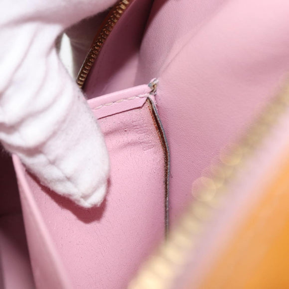 LOUIS VUITTON Vernis Marley Backpack Marshmallow Pink M91039 LV Auth 175584