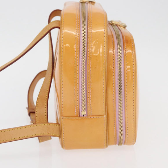 LOUIS VUITTON Vernis Marley Backpack Marshmallow Pink M91039 LV Auth 175584