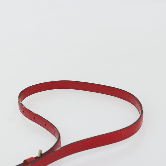 LOUIS VUITTON Epi Saint Cloud PM Shoulder Bag Red M52217 LV Auth 175585