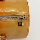 LOUIS VUITTON Monogram Vernis Bedford Hand Bag Beige M91006 LV Auth 175595-17