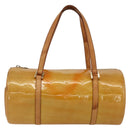 LOUIS VUITTON Monogram Vernis Bedford Hand Bag Beige M91006 LV Auth 175595-13