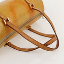 LOUIS VUITTON Monogram Vernis Bedford Hand Bag Beige M91006 LV Auth 175595-7