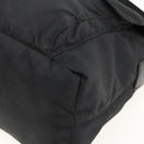 PRADA Shoulder Bag Nylon Black Silver Auth 175598-15