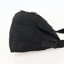 PRADA Shoulder Bag Nylon Black Silver Auth 175598-4