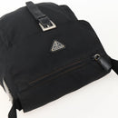 PRADA Shoulder Bag Nylon Black Silver Auth 175598-6