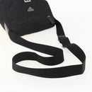 PRADA Shoulder Bag Nylon Black Silver Auth 175598-7