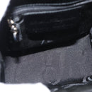 Salvatore Ferragamo Gancini Bag Patent leather 2way Black Silver Auth 175600A-11