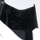 Salvatore Ferragamo Gancini Bag Patent leather 2way Black Silver Auth 175600A-19