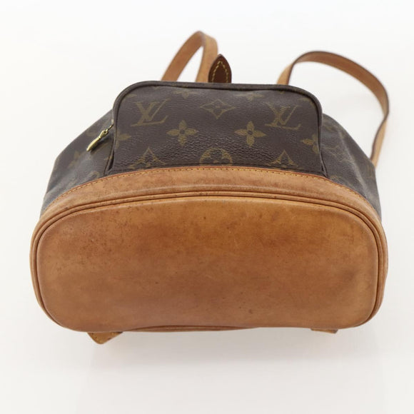 LOUIS VUITTON Monogram Montsouris PM Backpack M51137 LV Auth 175601