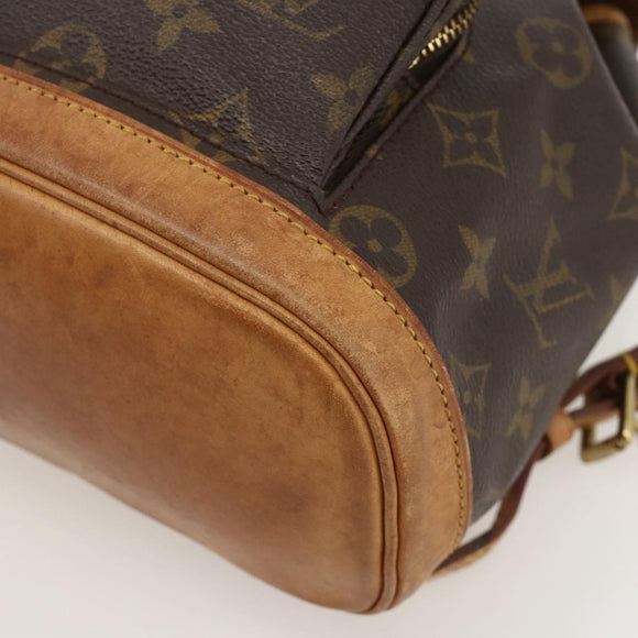LOUIS VUITTON Monogram Montsouris PM Backpack M51137 LV Auth 175601