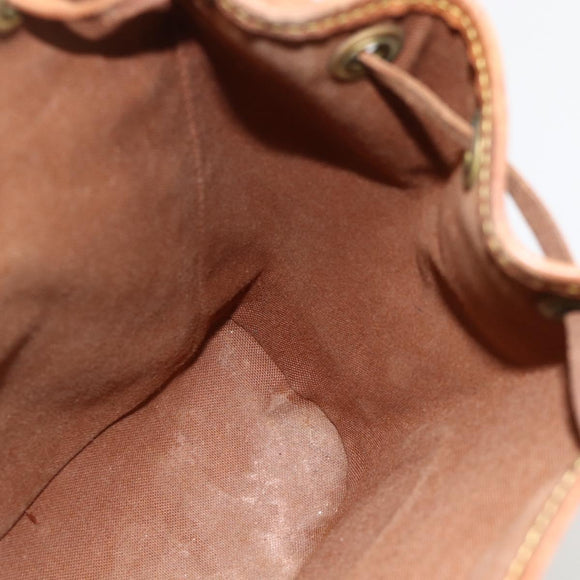 LOUIS VUITTON Monogram Montsouris PM Backpack M51137 LV Auth 175601