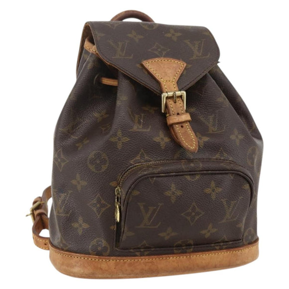 LOUIS VUITTON Monogram Montsouris PM Backpack M51137 LV Auth 175601