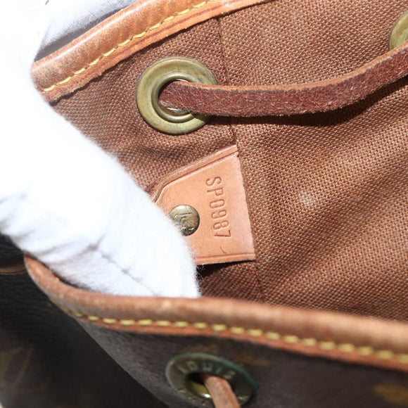 LOUIS VUITTON Monogram Montsouris PM Backpack M51137 LV Auth 175601
