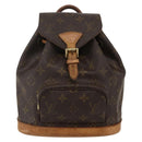 LOUIS VUITTON Monogram Montsouris PM Backpack M51137 LV Auth 175601-13
