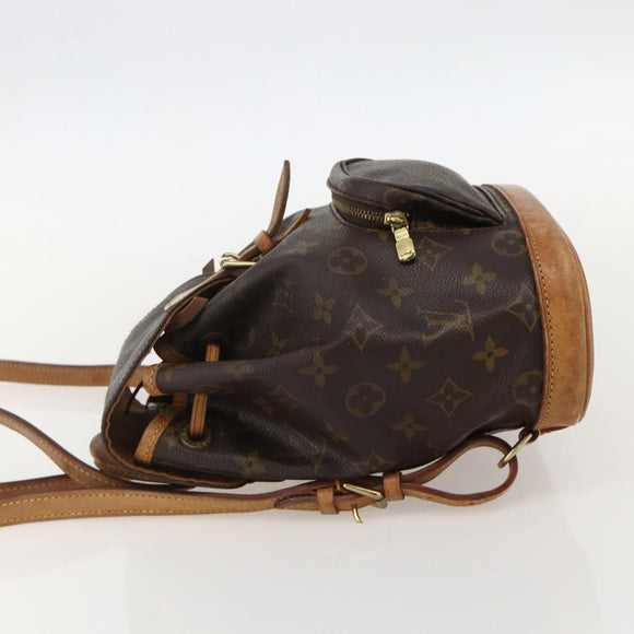LOUIS VUITTON Monogram Montsouris PM Backpack M51137 LV Auth 175601