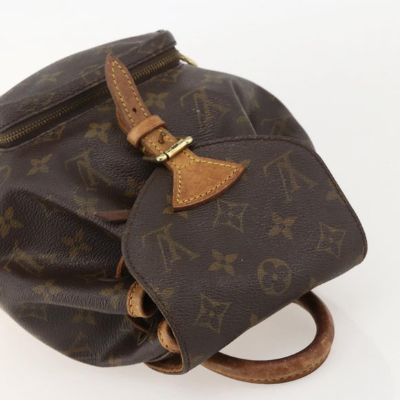 LOUIS VUITTON Monogram Montsouris PM Backpack M51137 LV Auth 175601