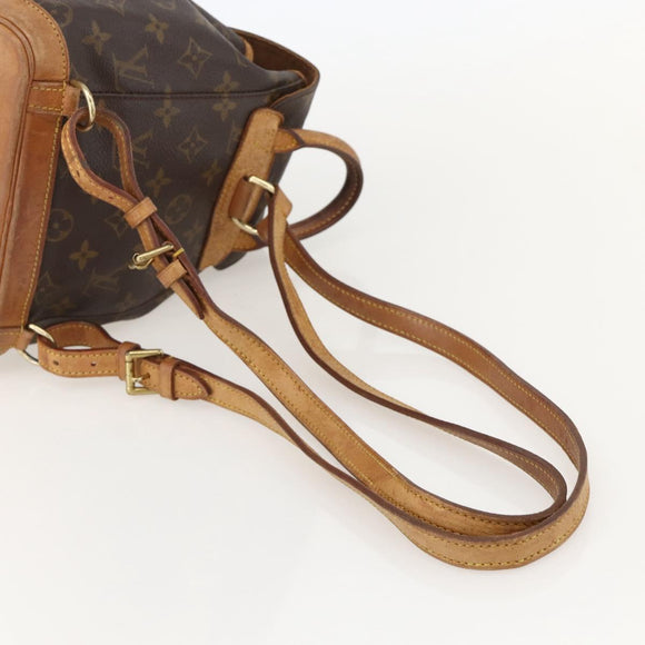 LOUIS VUITTON Monogram Montsouris PM Backpack M51137 LV Auth 175601