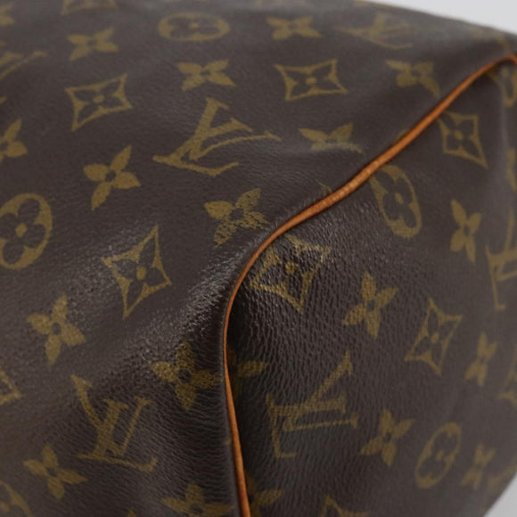LOUIS VUITTON Monogram Speedy 30 Hand Bag M41526 LV Auth 175607