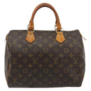 LOUIS VUITTON Monogram Speedy 30 Hand Bag M41526 LV Auth 175607-13