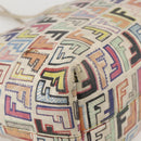 FENDI Zucca Canvas Tote Bag PVC Multicolor Gold Auth 175608-16