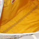 FENDI Zucca Canvas Tote Bag PVC Multicolor Gold Auth 175608-11