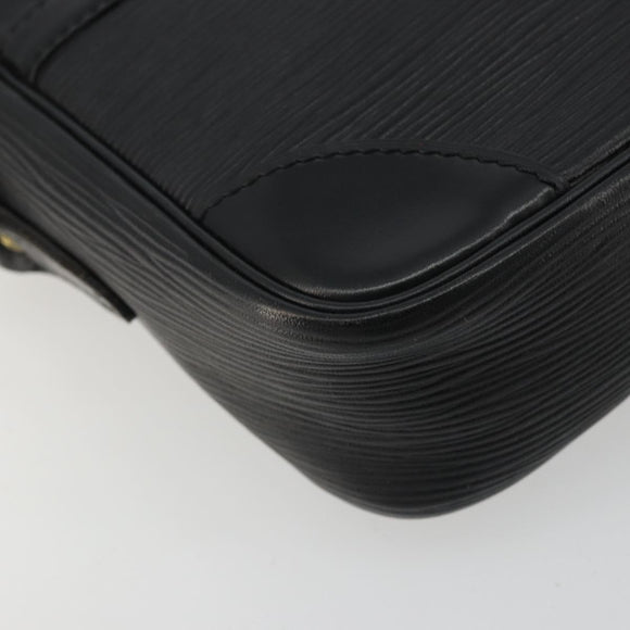 LOUIS VUITTON Epi Trocadero 23 Shoulder Bag Black M52302 LV Auth 175610