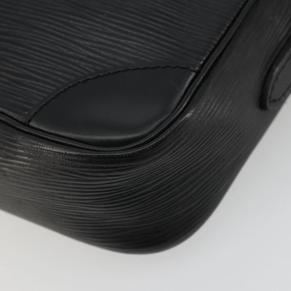 LOUIS VUITTON Epi Trocadero 23 Shoulder Bag Black M52302 LV Auth 175610